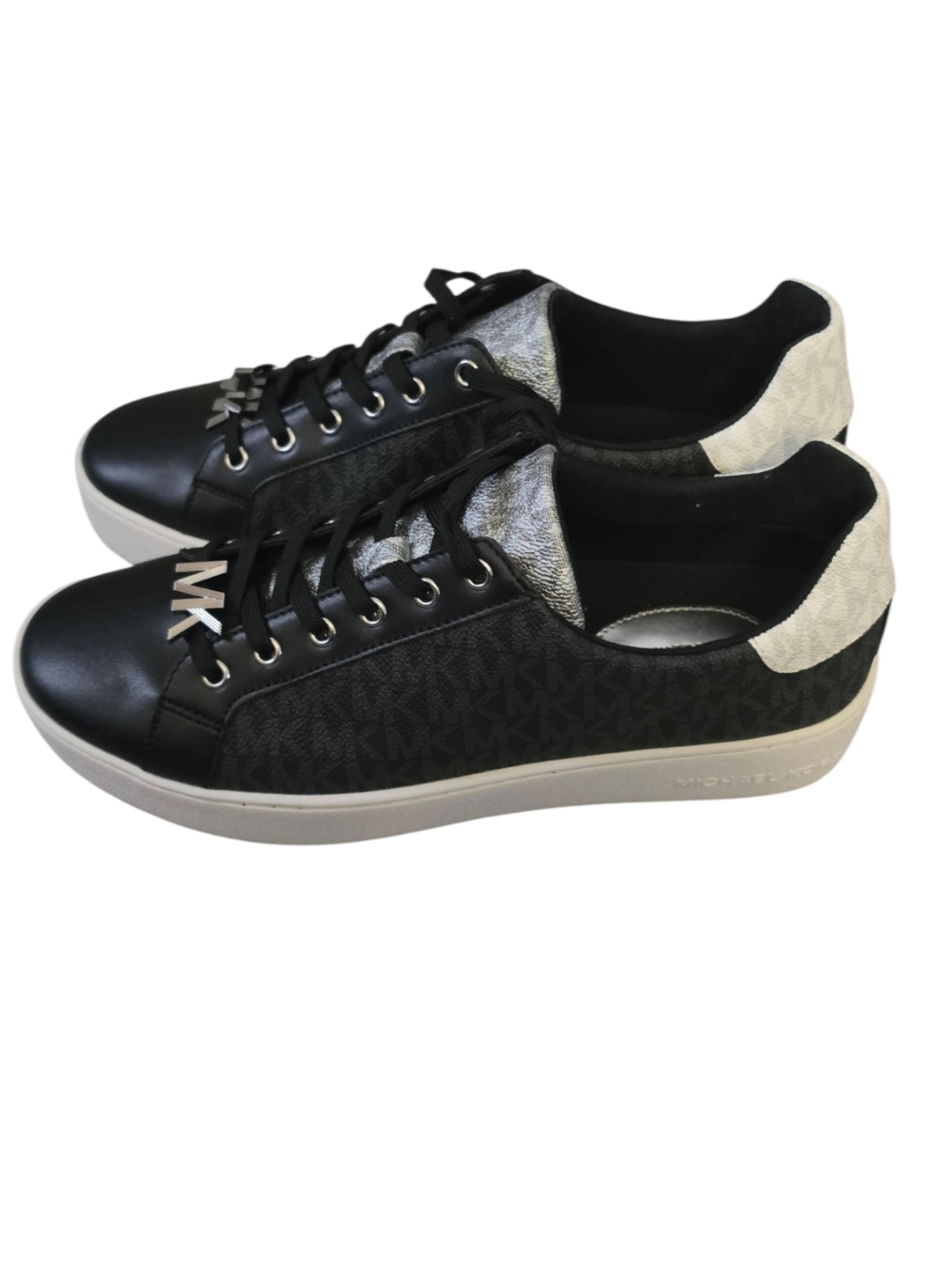 Michael Kors Black and Silver Athletic Sneakers